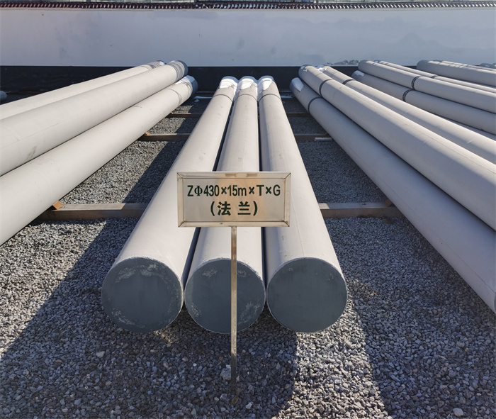 福建430×15米×T×G砼电力电杆